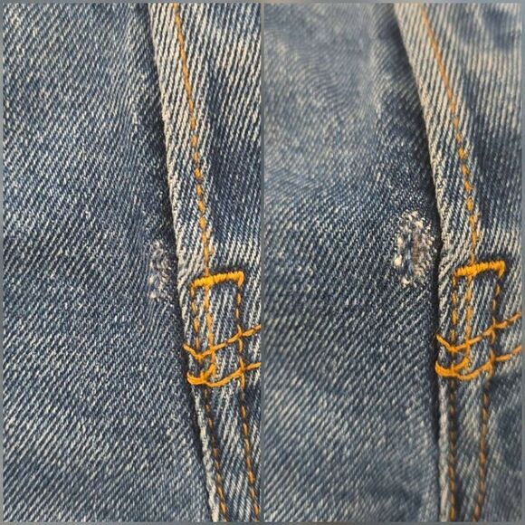 Levi's Rolled Up Short Jeans(A058)-Size 24 for Women - Picture 6 of 8